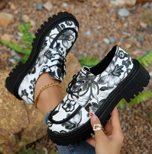 Sandra – Eleganta retro-mokkasiner