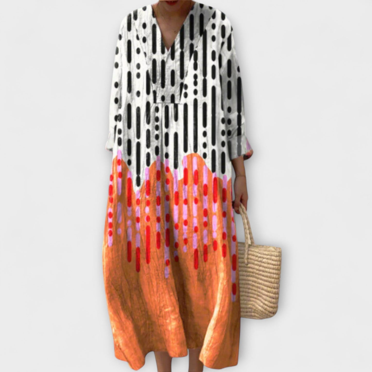 Alden - Snygg geometrisk klänning